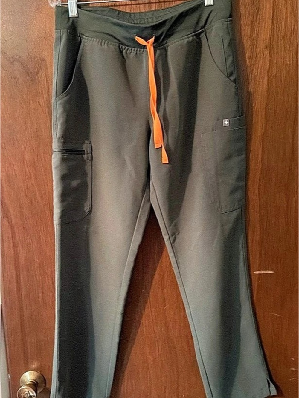FIGS Yola High-Rise Slim Scrub Pant Pants Green Medium